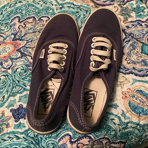 Navy vans.